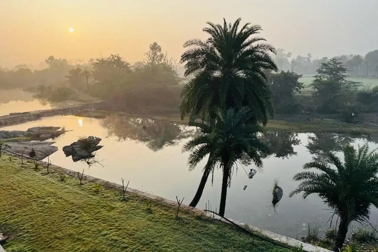 Riverside Evening Walk At jhadol bagh